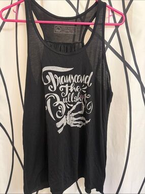 Excellent Human Unlimited Tank - "Transcend the Bullshit" - XL